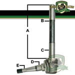 Ford Spindle R/H - 2N3105