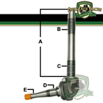 Ford Spindle L/H - 8N3106