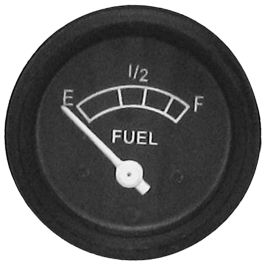 Fuel Gauge 12VT Black - Fits Ford/New Holland - 310949