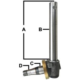 Spindle R/H - Fits Massey Ferguson - 3697027M91