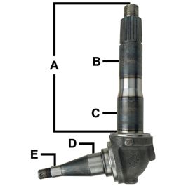 Spindle RH/LH - Fits Ford/New Holland - E9NN3105CB