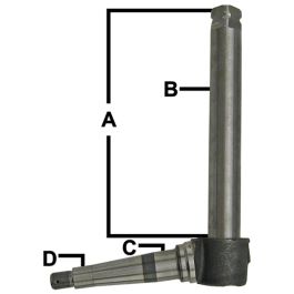 Front Spindle L/H - Fits Fiat/Long - TX10809