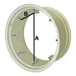 Rear Rim 14 X 30 - Fits Ford/New Holland - WHEEL18