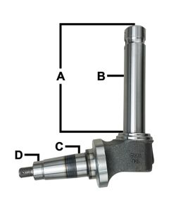 Spindle RH/LH - Fits Case/IH - 3121270R91