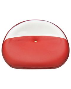 Seat Pan Steel Red and White - Fits Case/IH - 357518R92-17