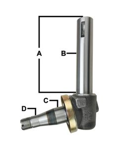 Spindle L/H - Fits Massey Ferguson - 3697032M91