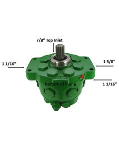 Hydraulic Pump - Fits John Deere - AR101807