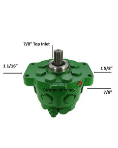 Hydraulic Pump - Fits John Deere - AR90459
