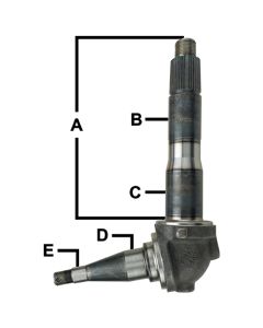 Spindle RH/LH - Fits Ford/New Holland - E9NN3105CB