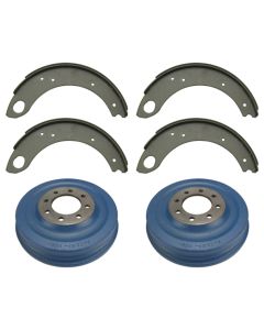 Brake Drum Kit /Round Slot - Fits Ford/New Holland - FD02-D003
