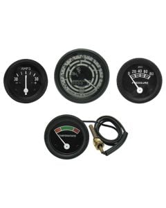 Gauge Kit / 4 Speed / Black - Fits Ford/New Holland - FD11-B003