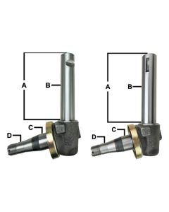 Spindle Kit - Fits Massey Ferguson - MF03-A003