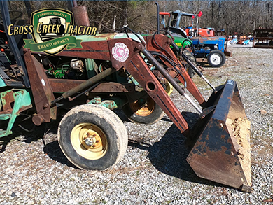 Used John Deere Bush Hog 2400 QT Loader